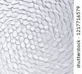 white abstract hexagons... | Shutterstock . vector #1217716579