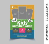 Kids Summer Camp Flyer Template ...