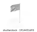 waving flag 3d illustration... | Shutterstock . vector #1914451693