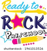 back to school svg ready to... | Shutterstock .eps vector #1961013526