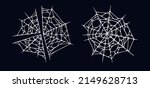 spider web set isolated on... | Shutterstock .eps vector #2149628713