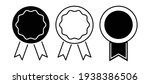 simple monochrome medal icon ... | Shutterstock .eps vector #1938386506