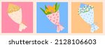 isolated set of colourful hand... | Shutterstock .eps vector #2128106603