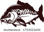 Carp Fishing Logo. Great Carp fishing vector to use as your fishing activity. 