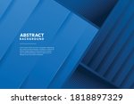 modern geometric blue... | Shutterstock .eps vector #1818897329