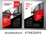 business brochure flyer design... | Shutterstock .eps vector #474820093