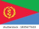 eritrea flag vector graphic.... | Shutterstock .eps vector #1835677633