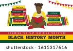 black history month vector... | Shutterstock .eps vector #1615317616