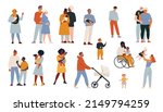 group of different people... | Shutterstock .eps vector #2149794259