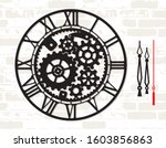 Wall Clock Template With...