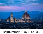Twilight At Duomo Florence In...