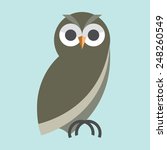 owl vector | Shutterstock .eps vector #248260549