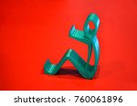 abstract isolated object of a... | Shutterstock . vector #760061896