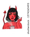 Devil Girl Dissatisfied With...