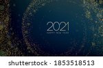 2021 new year abstract shiny... | Shutterstock .eps vector #1853518513