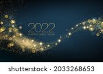 2022 new year abstract shiny... | Shutterstock .eps vector #2033268653