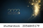 2022 new year abstract shiny... | Shutterstock .eps vector #2056845179