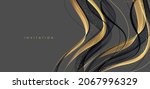 vector abstract artistic black... | Shutterstock .eps vector #2067996329