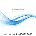 abstract color wave design... | Shutterstock .eps vector #400227400