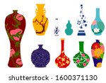 Vase Set. Chinese Porcelain...