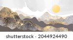 moutains  hills and sun vector... | Shutterstock .eps vector #2044924490