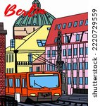 Vector Illustration Of Berlin...