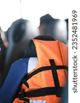 Small photo of A life jaA life jacket, essential for individuals, designed to avert ship sinking hazards