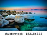 Rocks In A Lake  Lake Tahoe ...