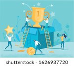market leadership strategy ... | Shutterstock .eps vector #1626937720