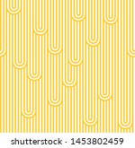 abstract noodles illustration.... | Shutterstock .eps vector #1453802459