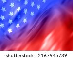 abstract usa flag background....