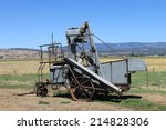 Antique Grain Harvester