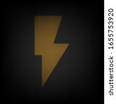 lightning sign illustration.... | Shutterstock .eps vector #1655753920