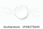 grey white abstract technology... | Shutterstock .eps vector #1928275643