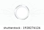 grey white abstract technology... | Shutterstock .eps vector #1928276126
