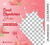 Sweet Strawberry Juice Sale...