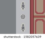traditional hand painted... | Shutterstock . vector #1582057639