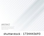 abstract diagonal white... | Shutterstock .eps vector #1734443693