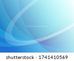 abstract elegant light blue... | Shutterstock .eps vector #1741410569