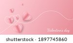 valentine's day greeting card... | Shutterstock .eps vector #1897745860