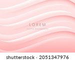 abstract pink wave line layer... | Shutterstock .eps vector #2051347976