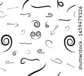 spiral arrows line vector... | Shutterstock .eps vector #1659479326