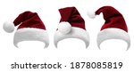 santa hat. costume. merry... | Shutterstock . vector #1878085819