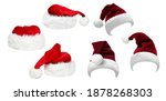 santa hat. costume. merry... | Shutterstock . vector #1878268303