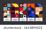 set of ticket vector template... | Shutterstock .eps vector #1613894323