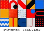 fresh vivid pattern design made ... | Shutterstock .eps vector #1633721269