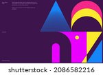 neomodern aesthetics of... | Shutterstock .eps vector #2086582216