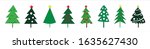 tree wallpaper  christmas tree  ... | Shutterstock .eps vector #1635627430
