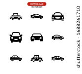 car icon or logo isolated sign... | Shutterstock .eps vector #1688261710