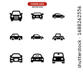 car icon or logo isolated sign... | Shutterstock .eps vector #1688262556
